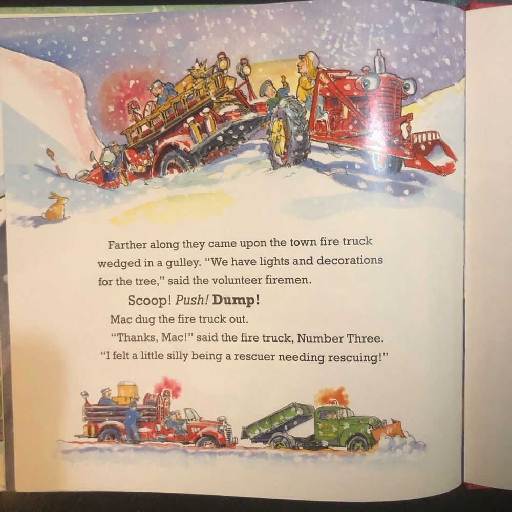 Tractor Mac Saves Christmas Book - Picture 6 of 6
